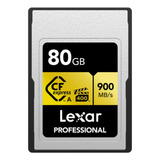 Cartão Cfexpress Lexar 80gb Type A