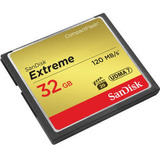 Cartão Compact Flash 32gb Sandisk Extreme
