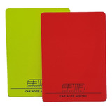 Cartão De Árbitro Juiz, Futebol, Kit 2 Cartões, Com