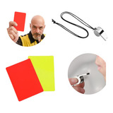 Cartão De Arbitro Juiz+apito Original Promoção Full Cartões