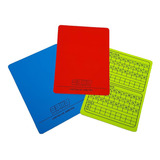 Cartão De Árbitro Kit 3 Cartões Para Arbitro E Juiz.