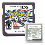 Cartão De Jogo Pokemon Platinum Ndsi