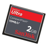 Cartão De Memória - Compact Flash Sandisk - 2gb 