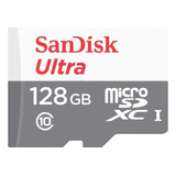 Cartão De Memória 128gb Micro Sd Ultra 100mbs Orig Sandisk
