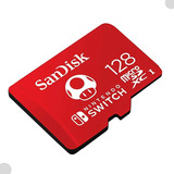Cartão De Memória 128gb Nintendo Switch Sandisk Microsd Nfe