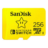 Cartão De Memória 256gb Sandisk Nintendo