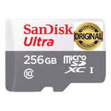 Cartão De Memória 256gb Sandisk Ultra Micro Sd Original