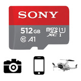 Cartão De Memoria 512gb Sony Classe 10 Rapido + Adaptador