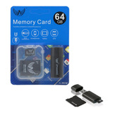 Cartão De Memória 64gb + Adaptdor