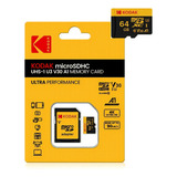 Cartão De Memória 64gb Kodak Classe 10 4k Alta