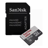 Cartão De Memoria 64gb Ultra 100mb/s P/ Camêra Wifi Full Hd