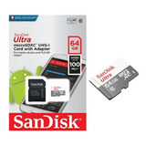 Cartão De Memória 64gb Ultra Sandisk
