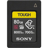 Cartão De Memória Cfexpress Sony 80gb Type A Tough Cea-g80t