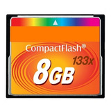 Cartão De Memória Compact Flash 8gb Cf...