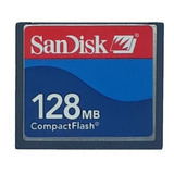 Cartão De Memória Compact Flash Cf Sandisk 128mb Frete Fixo