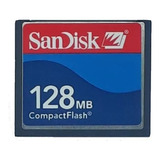 Cartão De Memória Compact Flash Cf Sandisk 128mb