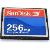 Cartão De Memória Compact Flash Cf Sandisk 256mb - Envio Mg