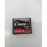 Cartão De Memória Compact Flash Sandisk 4gb Extreme Iii