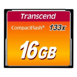 Cartão De Memória Compactflash Transcend 16gb 133x (ts16gcf1