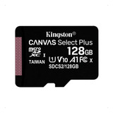 Cartão De Memória Kingston Canvas Select Plus Adap. Sd 128gb