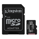 Cartão De Memória Kingston Sdcs2 Canvas Select Com Adaptador Sd 64gb