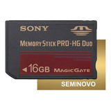 Cartão De Memória Memory Stick Pro Duo 16gb / Psp Sony