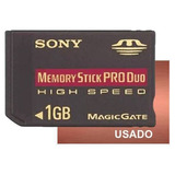 Cartão De Memória Memory Stick Pro