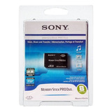 Cartão De Memória Memory Stick Pro Duo 8gb / Câmera Sony