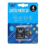Cartão De Memoria Micro Sd 4gb