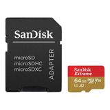 Cartão De Memória Micro Sd 64gb