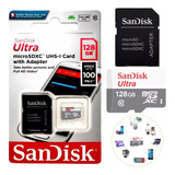 Cartão De Memória Micro Sd Card Sandisk Ultra 128gb Ultra Xc