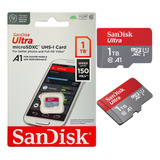 Cartão De Memória Micro Sd Sandisk 1tb Ultra 150mbs Original
