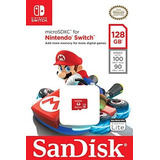 Cartão De Memória Nintendo Switch 128gb