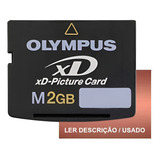 Cartão De Memória Olympus Xd Picture Card 2gb