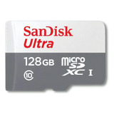 Cartão De Memória Sandisk 128gb Adaptador