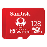 Cartão De Memória Sandisk 128gb Nintendo Switch Gopro Dji