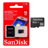 Cartão De Memória Sandisk 16g Micro