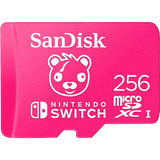 Cartão De Memória Sandisk 256gb Nintendo