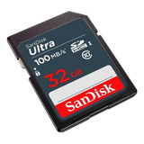 Cartão De Memória Sandisk 32gb 100mb/s