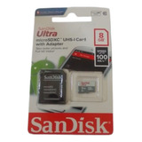 Cartão De Memória Sandisk 8gb Micro Sd