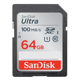 Cartao De Memoria Sandisk Sd Ultra 64 Gb 80mb/s