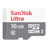 Cartão De Memória Sandisk Sdsquns-016g-gn3mn Ultra 16gb