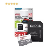 Cartão De Memória Sandisk Sdsquns-128g-gn6ta Ultra Sd 128gb