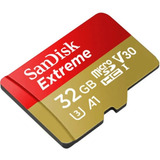 Cartão De Memória Sandisk Sdsqxaf-032g-gn6mn Extreme