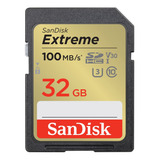 Cartão De Memória Sdhc Sandisk 32gb Sd 100mbs Original + Nf