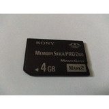 Cartão De Memória Sony 4g Mt