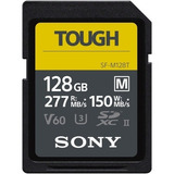 Cartão De Memória Sony Sd Xc 128gb Sf-m Tough Series Uhs-ii