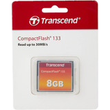 Cartão De Memória Transcend Compactflash 133x 8gb Ts8gcf133