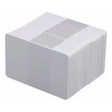 Cartão De Pvc Branco Para Crachá 54 X 86mm 0,76mm 50 Unidade