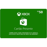 Cartão Digital Xbox Live Credits R$